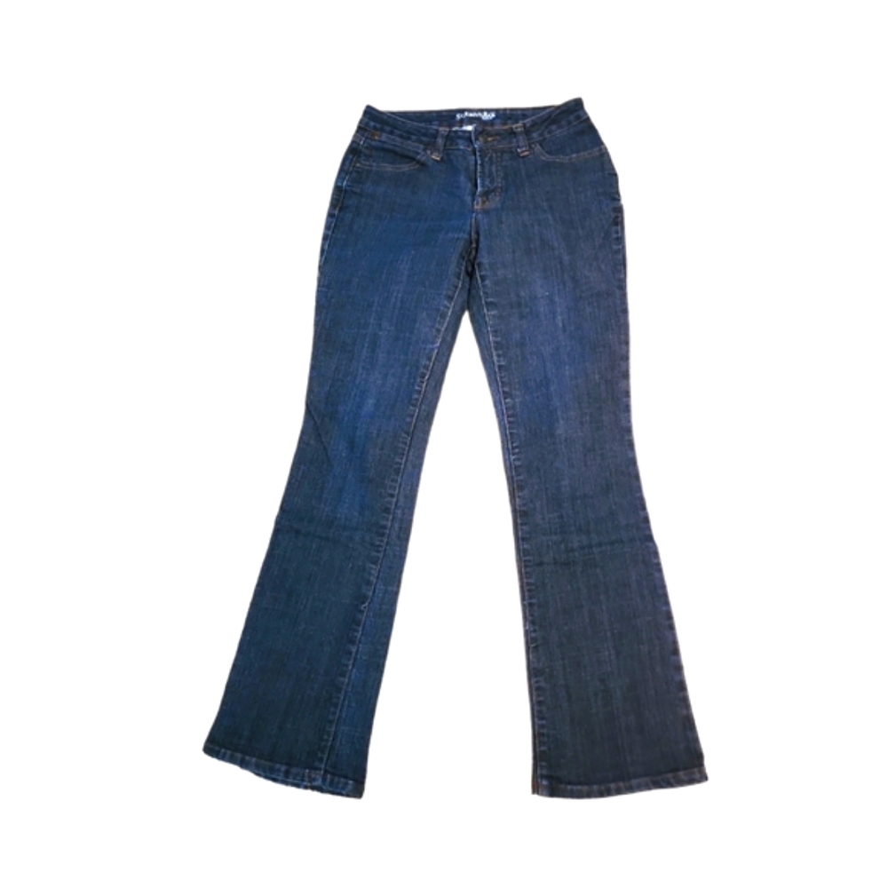 St. Johns Bay Women's Five Pocket Design Denim Jeans Size 6
